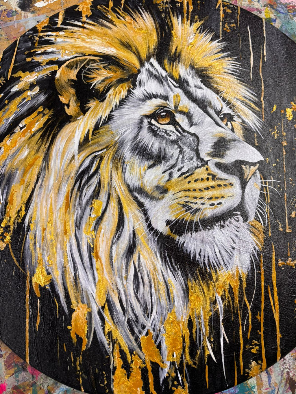 Cuadro Leon